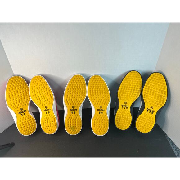 NWOT BIION Various Spikeless EVA Slip On Breathable GOLF Comfort Shoes W8, M6 - Picture 4 of 9